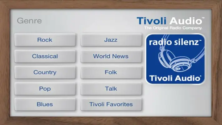 Tivoli Radio android App screenshot 0